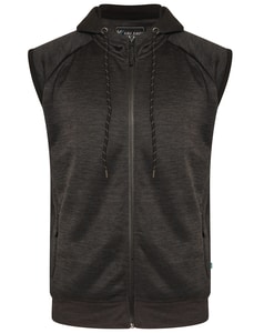 KAM Active Performance Ärmelloser Hoody Anthrazit